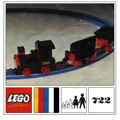 722 12v Electric Train with 2 wagons 